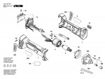 Bosch 3 601 JB5 4B0 GGS 18V-20 Cordless straight grinder Spare Parts